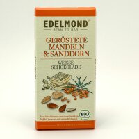 Edelmond Weisse Geröstete Mandeln & Sanddorn, 80g