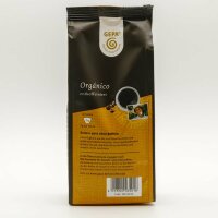 Café Organico, Bio entkoffeiniert, gemahlen 250g